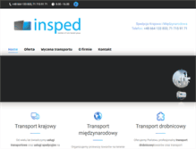 Tablet Screenshot of insped.pl